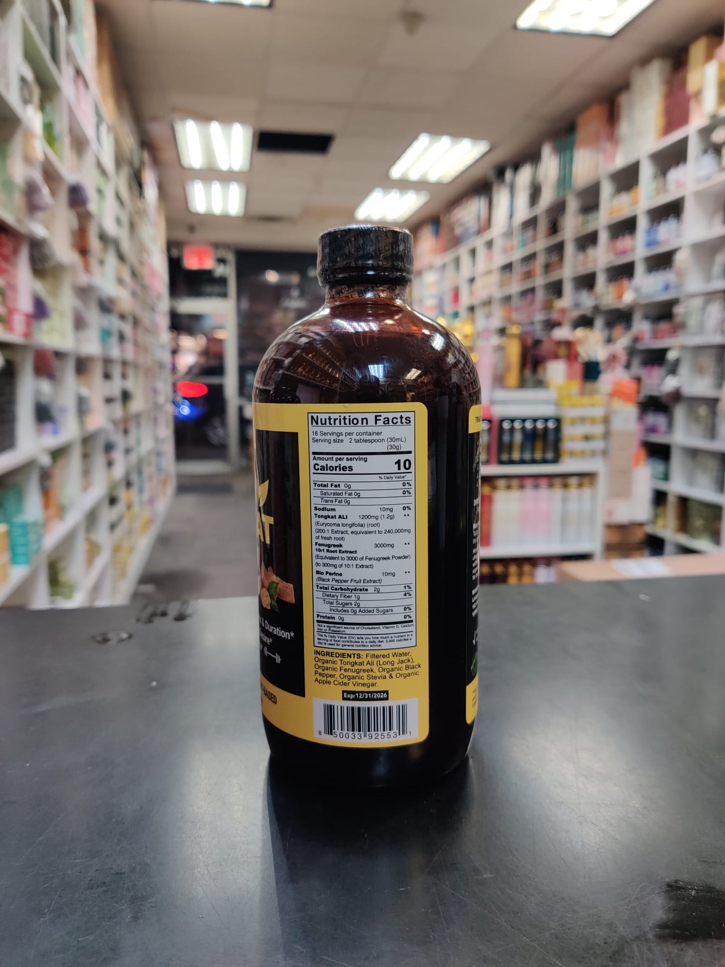 LIQUID TONKAT ALI | 200:1 | NATURAL HERBAL LABS