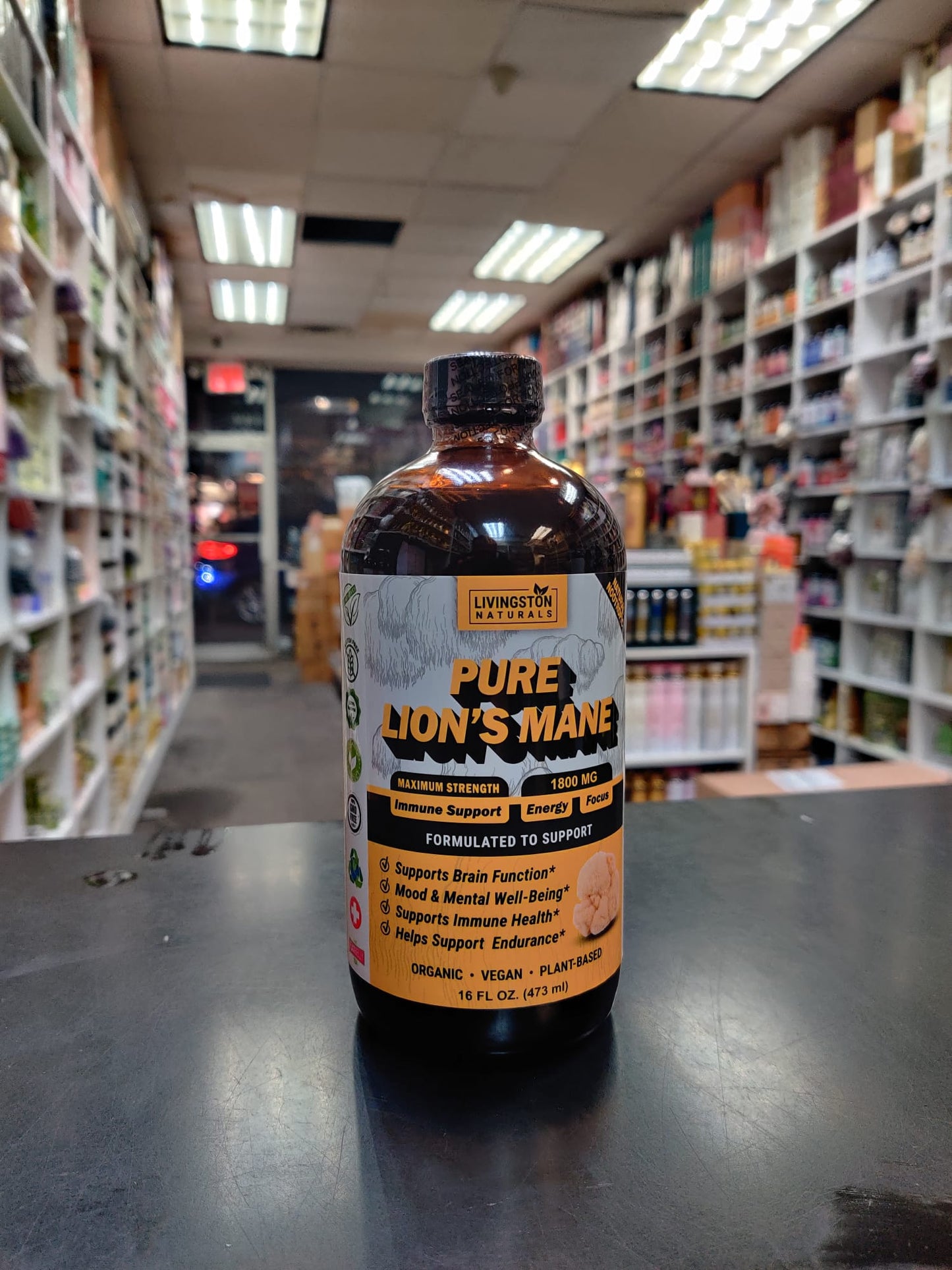 PURE LION'S MANE | NATURAL HERBAL LABS
