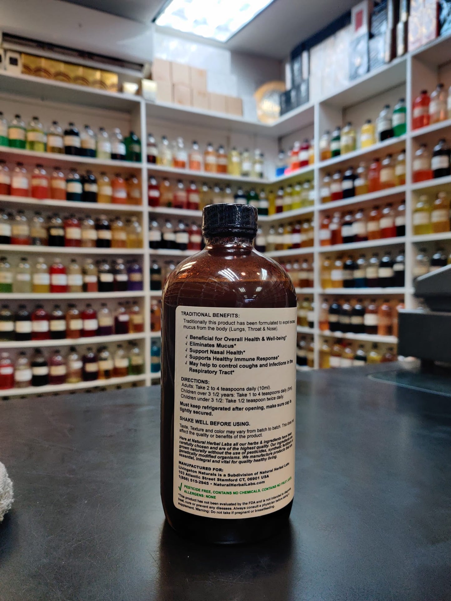 MUCUS FORMULA | NATURAL HERBAL LABS