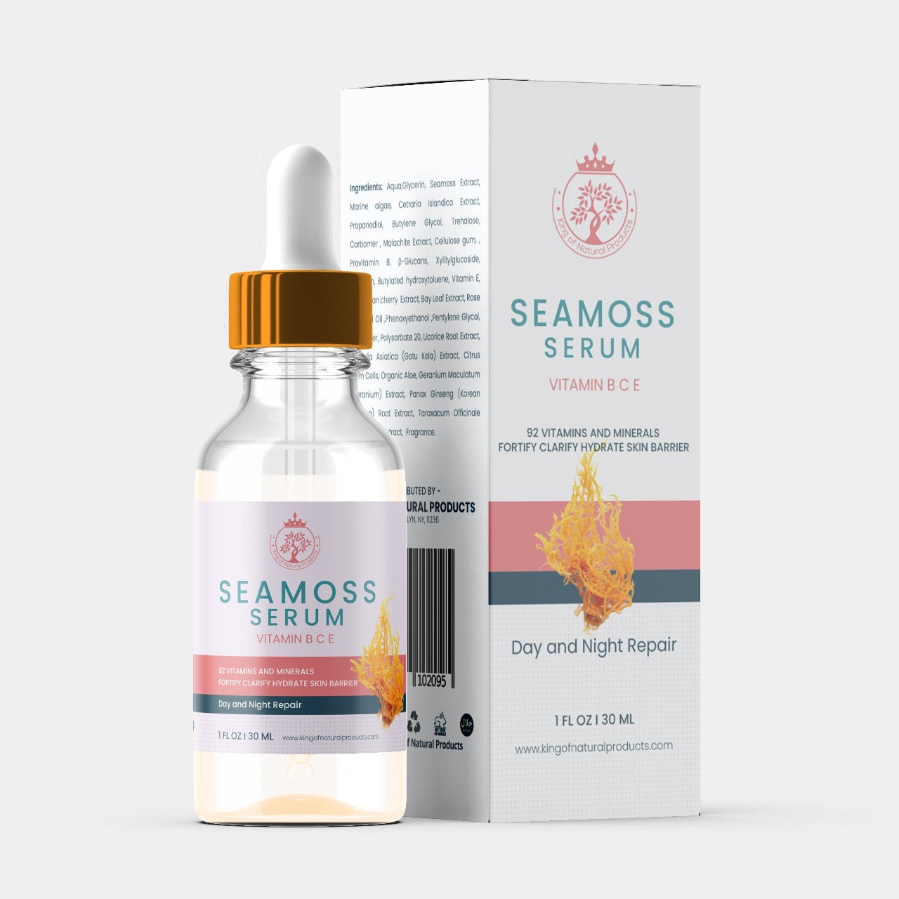 SEAMOSS SERUM - DAY & NIGHT REPAIR - 1.0 FL OZ
