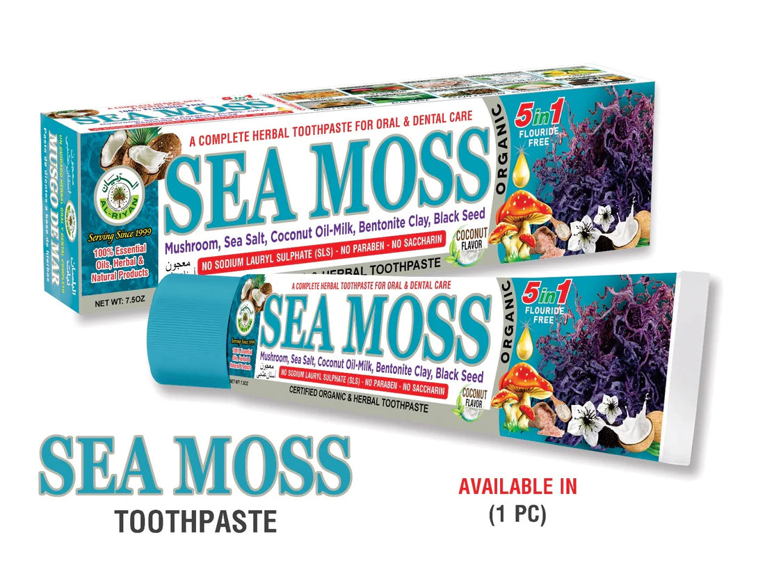 SEAMOSS TOOTHPASTE | 100% ORGANIC | AL-RIYAN