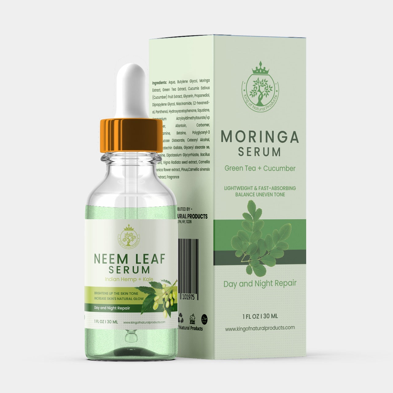 MORINGA SERUM - DAY & NIGHT REPAIR - 1.0 FL OZ