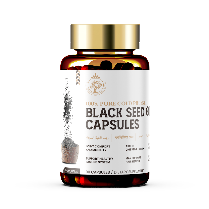 BLACK SEED OIL SOFT CAPSULE زيت الحبة السوداء | কালোজিরা তেল | كلونجى | "aceite de semilla negra"