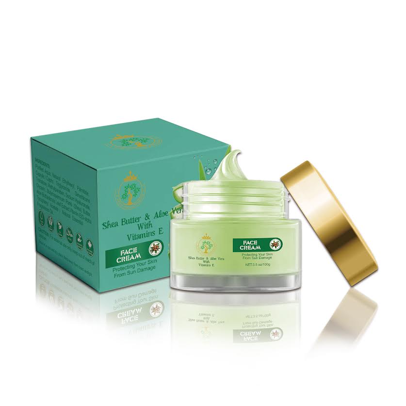 FACE CREAM. SHEA BUTTER ALOE VERA WITH VITAMIN-E