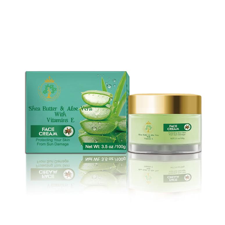 FACE CREAM. SHEA BUTTER ALOE VERA WITH VITAMIN-E