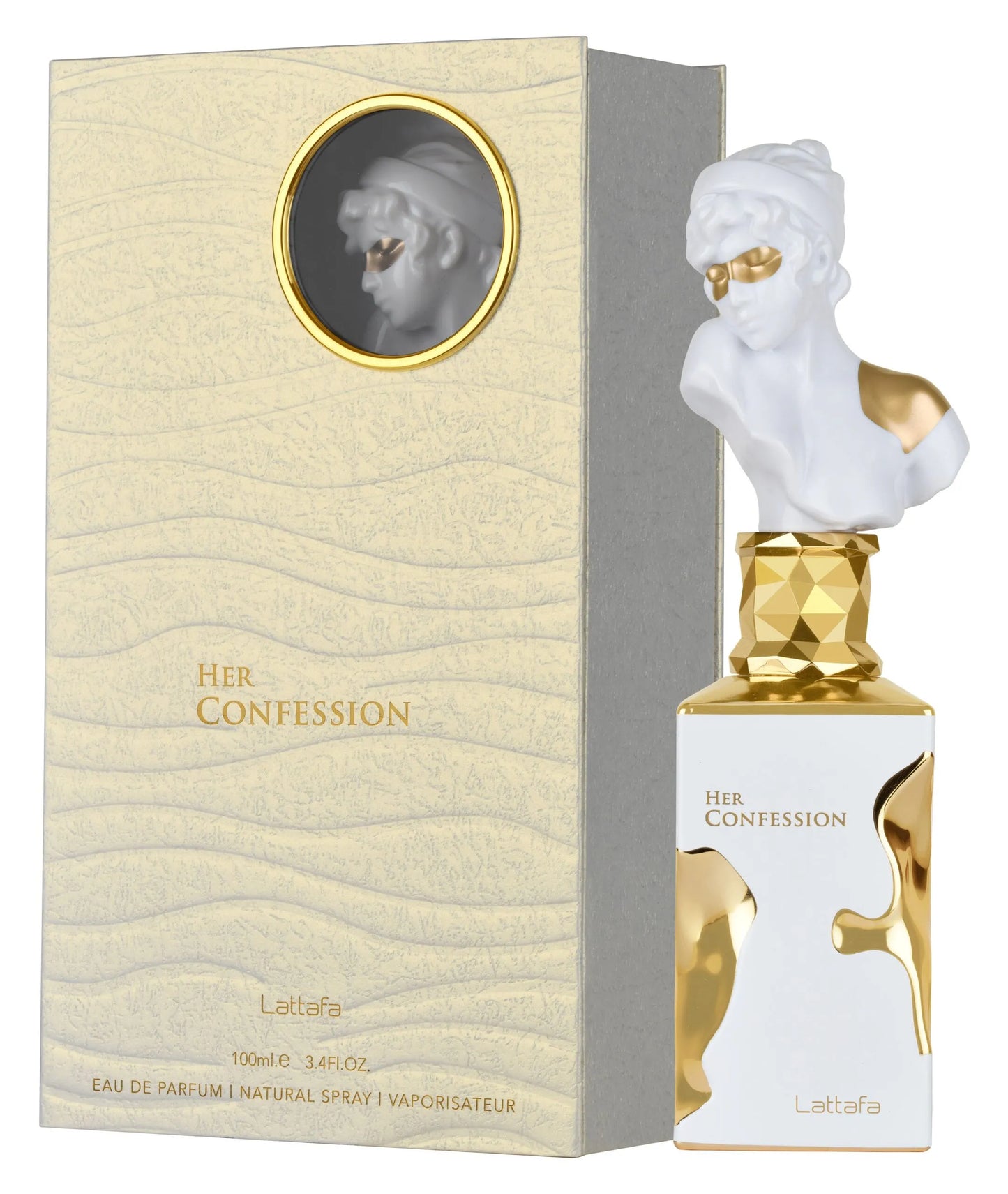 HER CONFESSION | LATTAFA | 3.4 OZ EAU DE PERFUME | MADE IN U.A.E