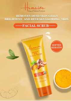 TURMERIC WITH NEEM & MORINGA FACIAL SCRUB