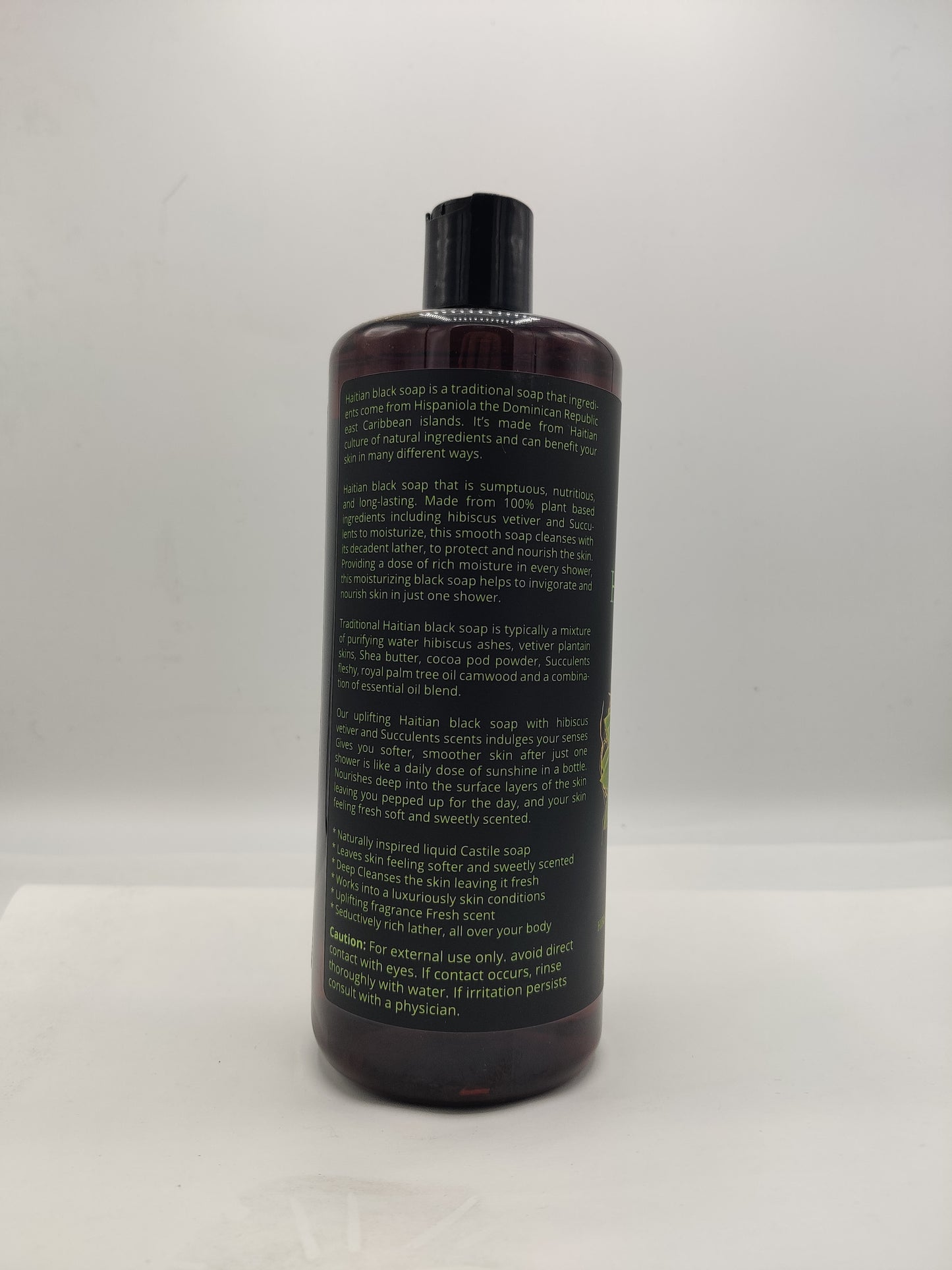 HAITIAN BLACK SOAP | 32 OZ | KING OF NATURAL PRODUCTS