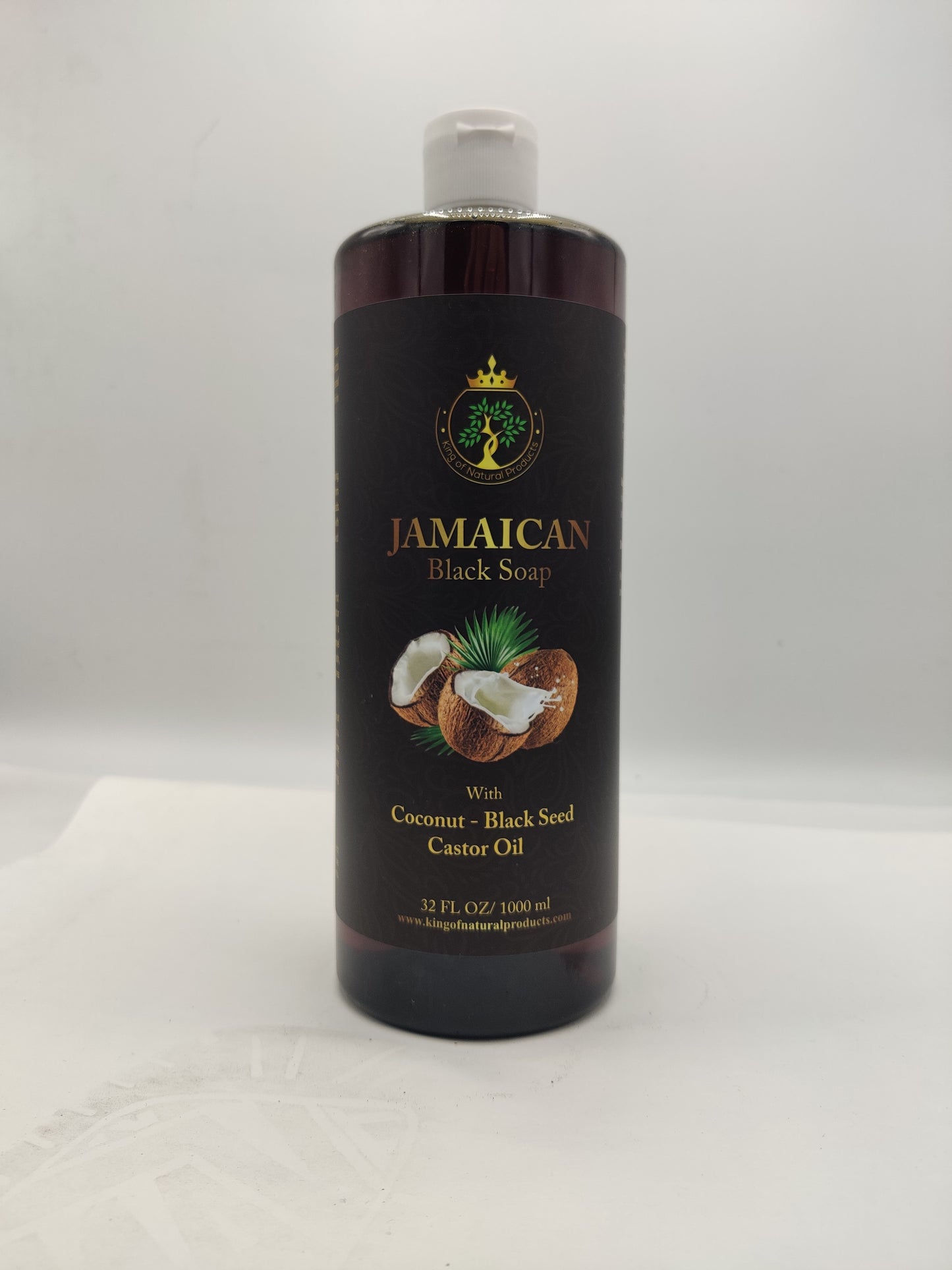 JAMAICAN BLACK SOAP | 32 OZ | KING OF NATURAL PRODUCTS