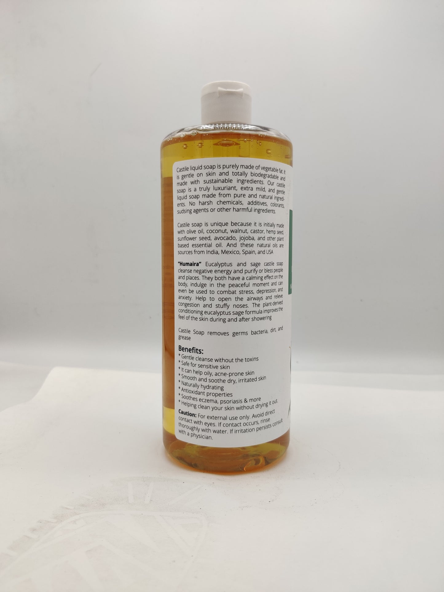 EUCALYPTUS & SAGE LIQUID SOAP | 32 OZ | KING OF NATURAL PRODUCTS