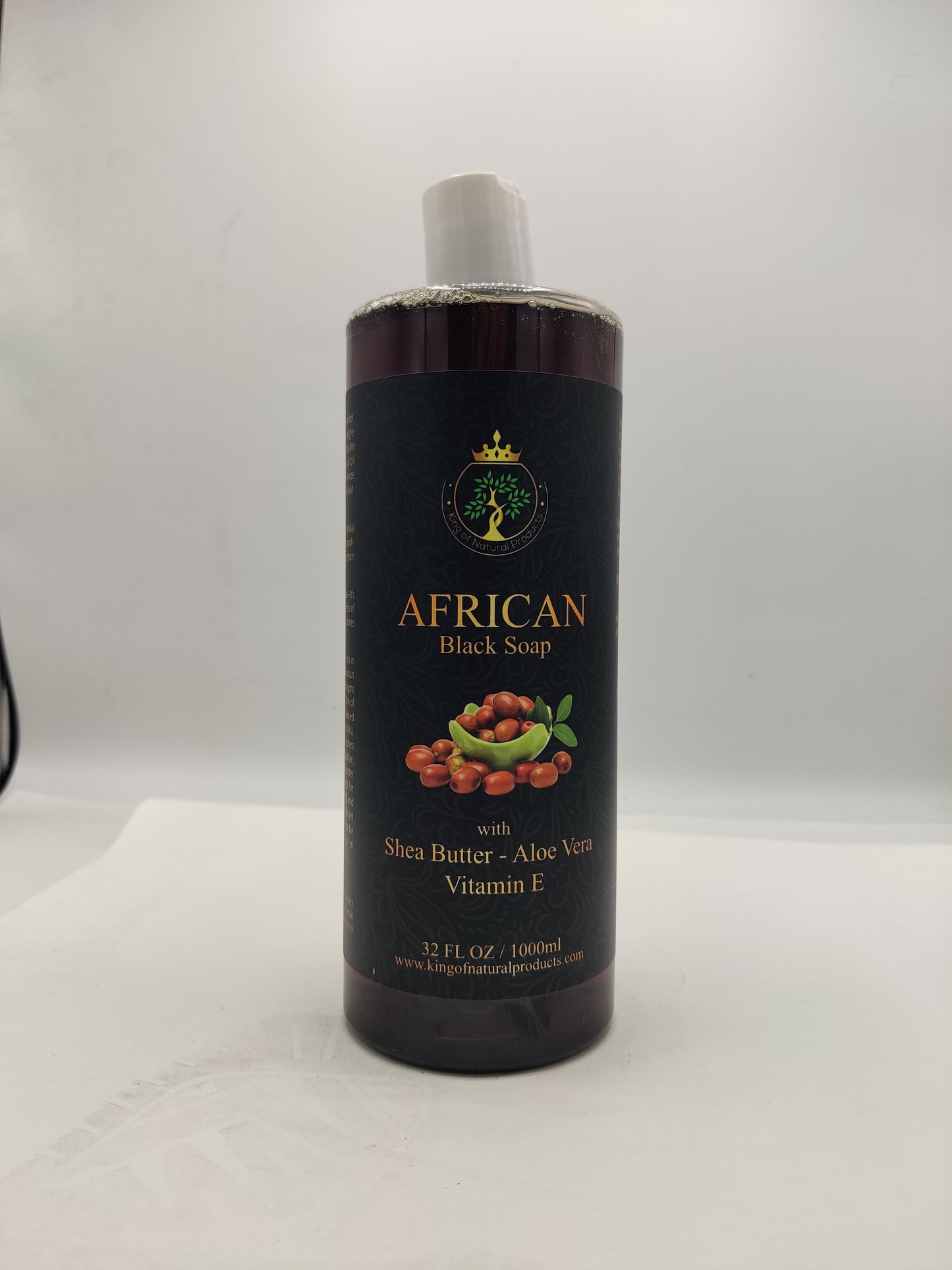 AFRICAN BLACK SOAP | 32 OZ | KING OF NATURAL PRODUCTS