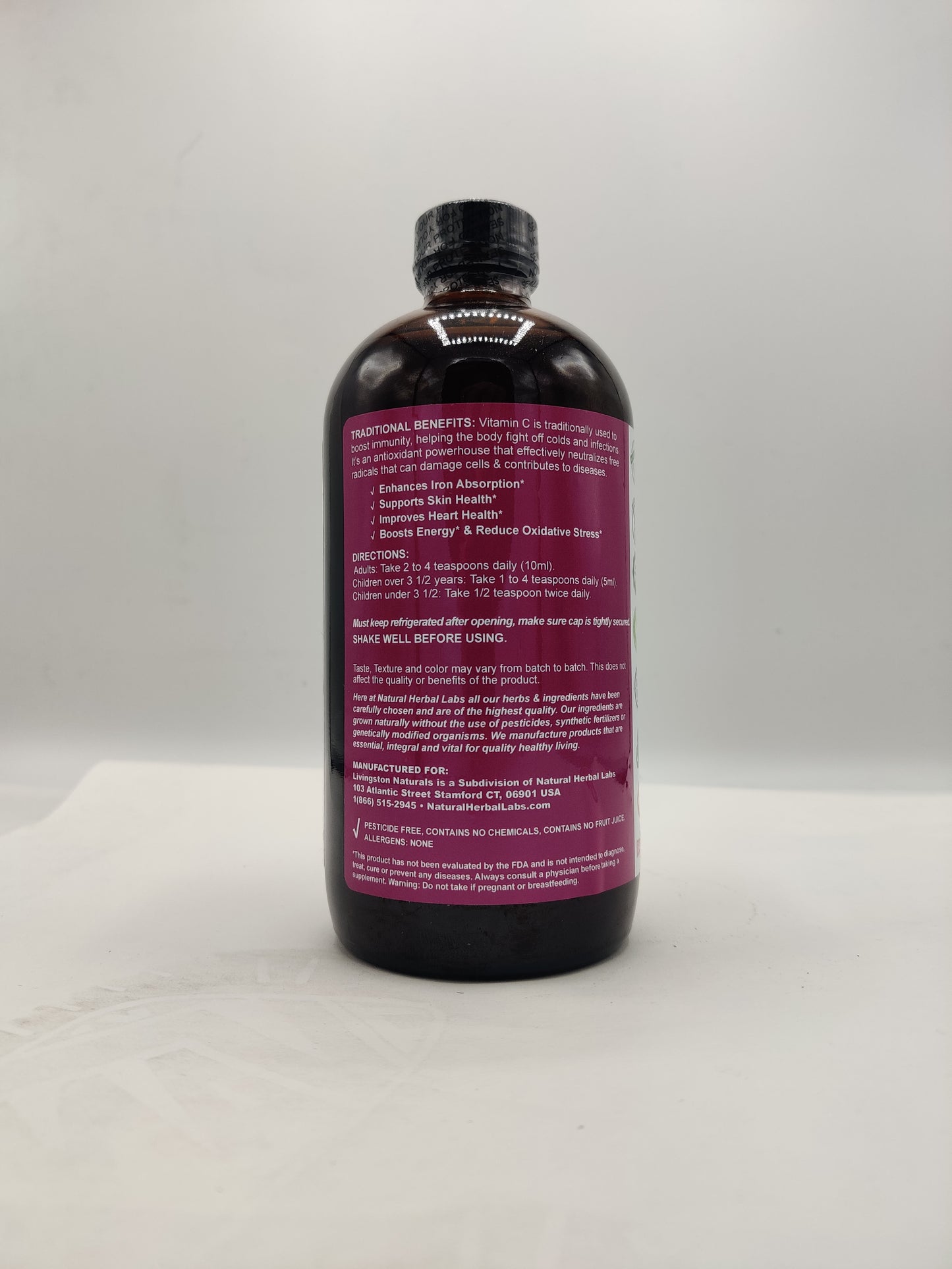 SUPER VITAMIN C FORMULA - NATURAL HERBAL LABS