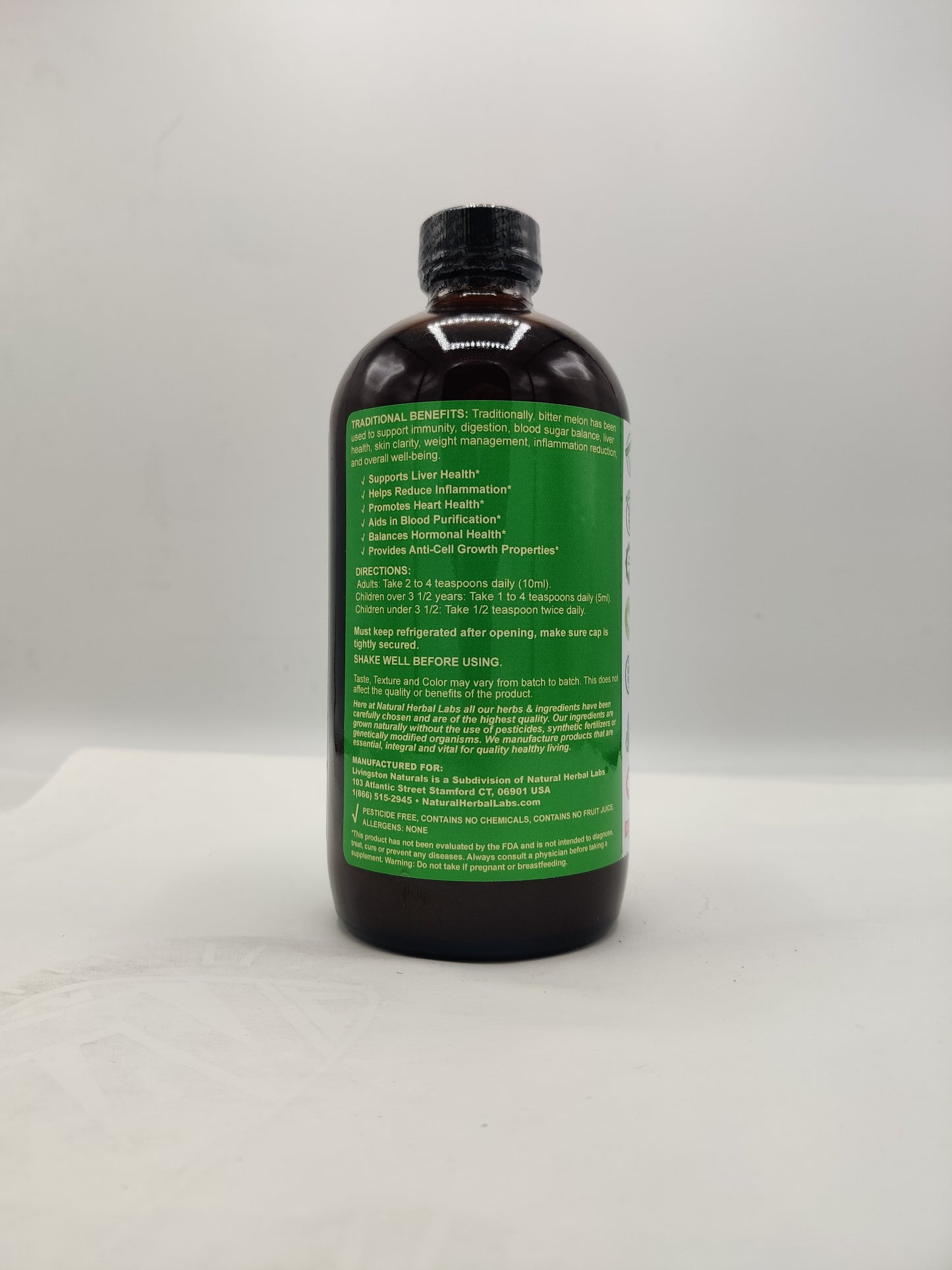 PURE BITTER MELON FORMULA - NATURAL HERBAL LABS