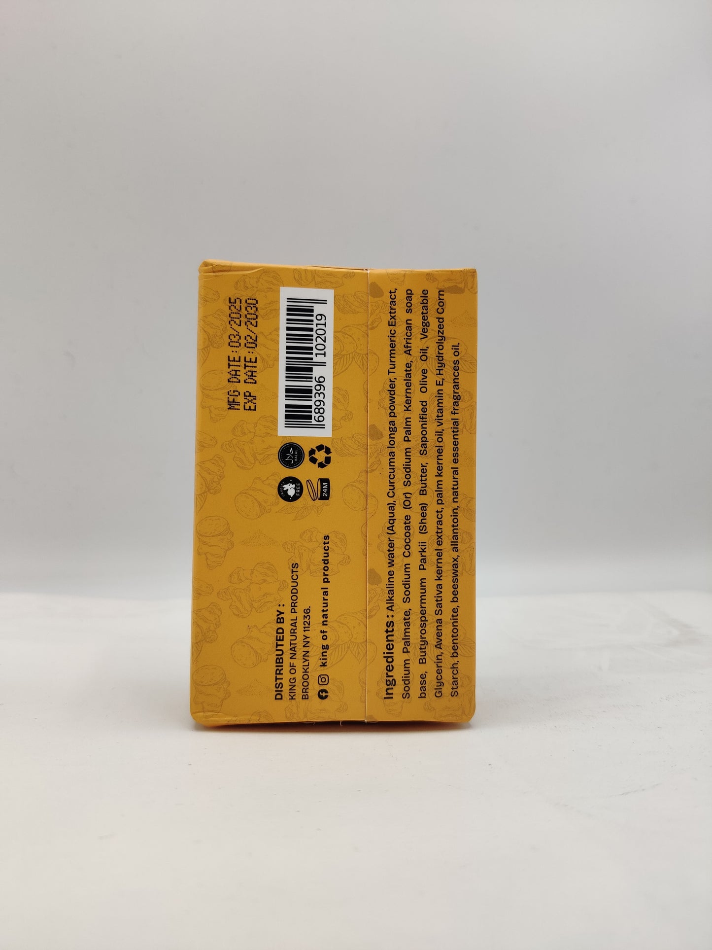 TURMERIC SOAP | KING OF NATURAL PRODUCTS