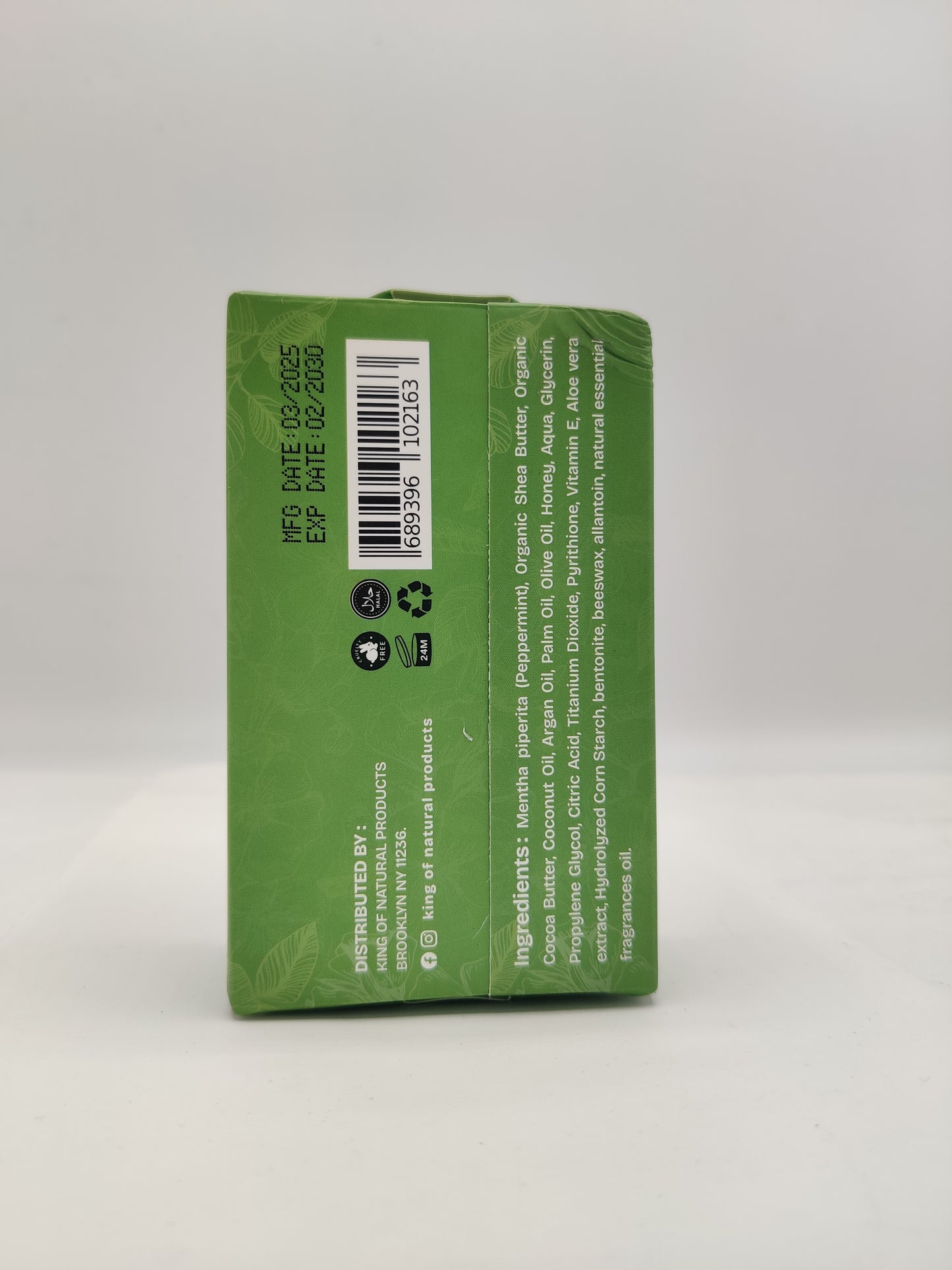 PEPPERMINT SOAP | KING OF NATURAL PRODUCTS