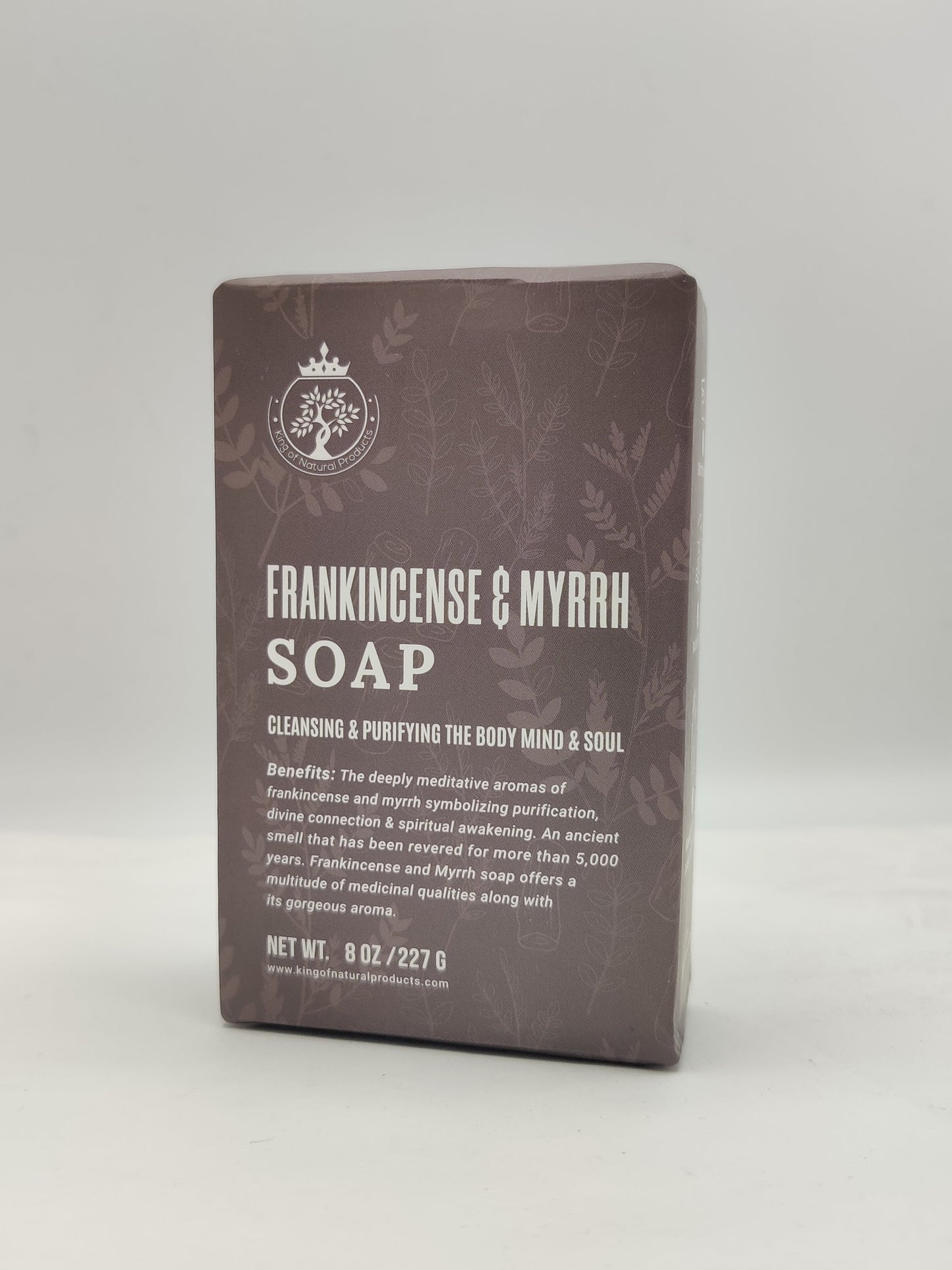 FRANKINCENSE & MYRRH SOAP | KING OF NATURAL PRODUCTS
