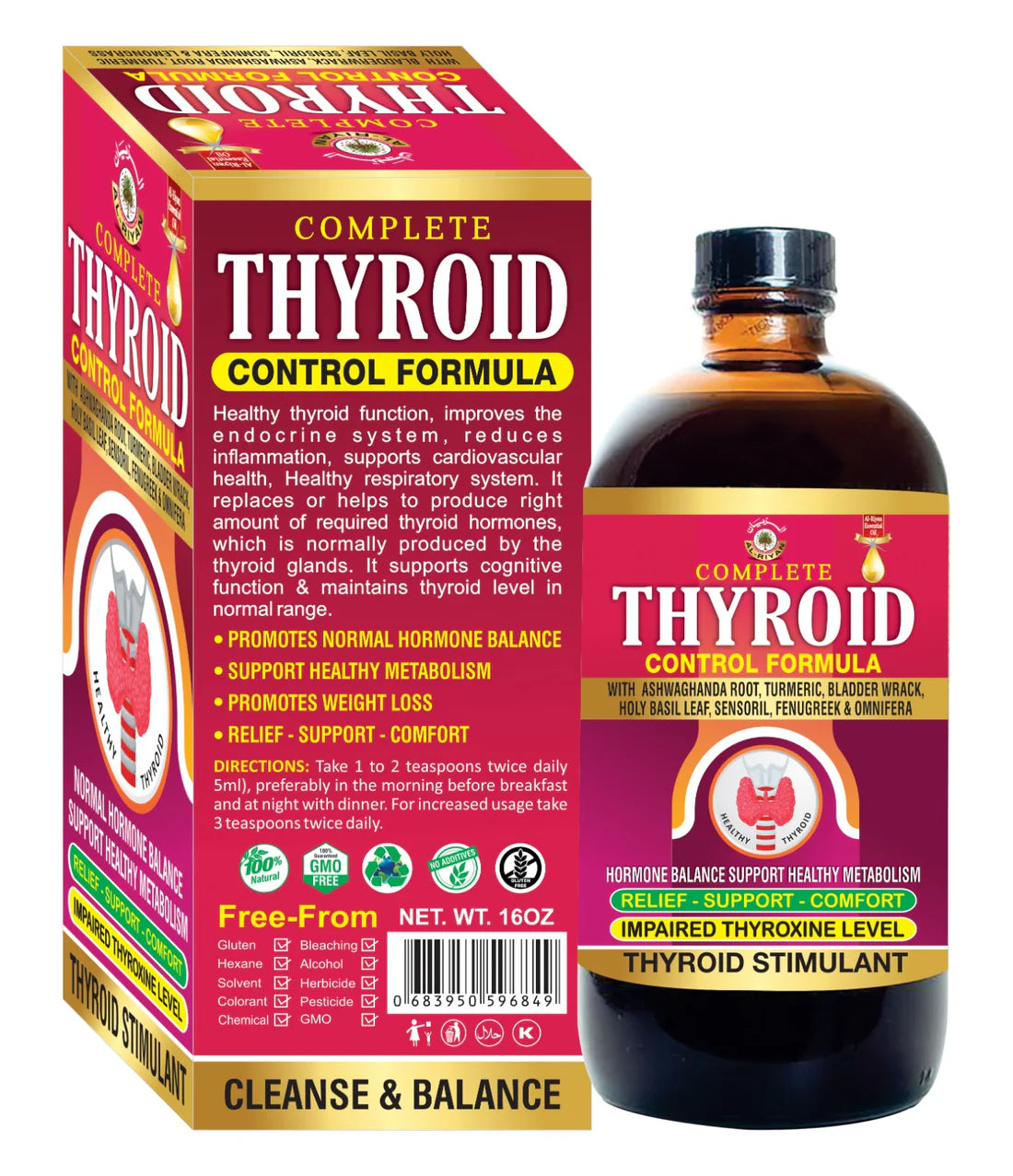 THYROID CONTROL FORMULA BITTER | AL RIYAN