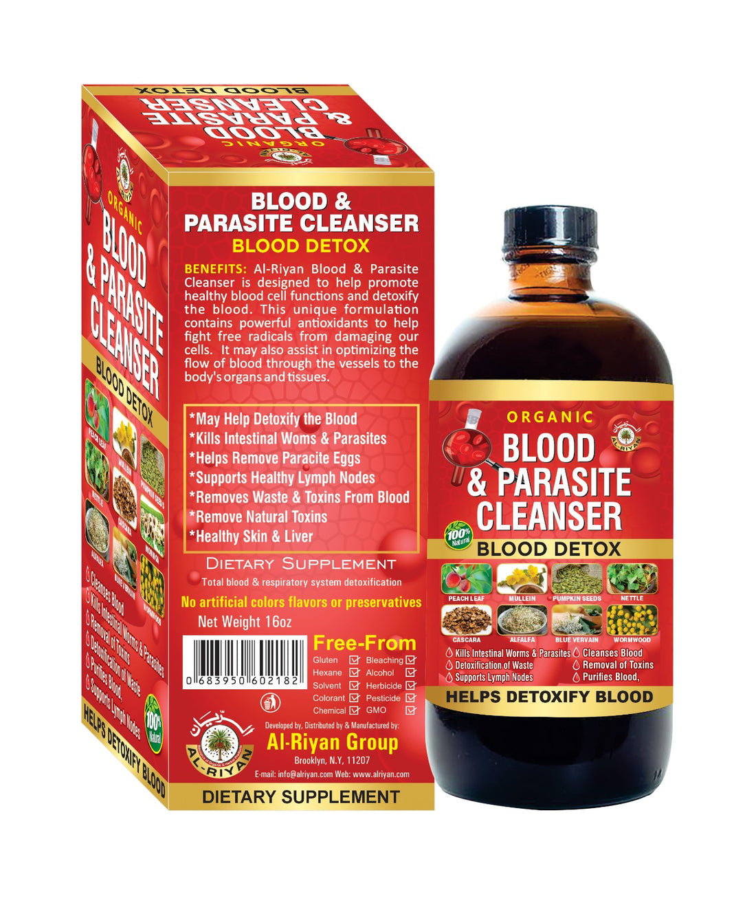 BLOOD & PARASITE CLEANSER & DETOX BITTER | AL RIYAN