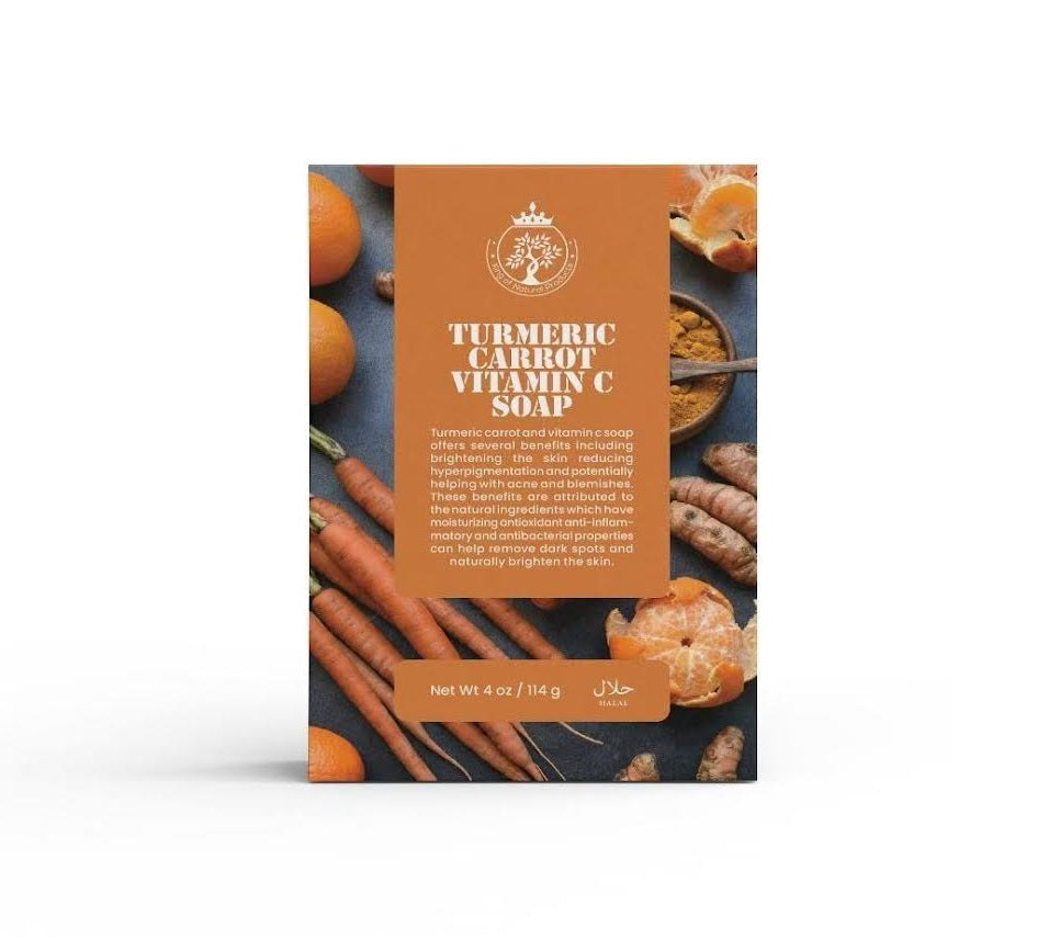 TURMERIC CARROT VITAMIN C SOAP