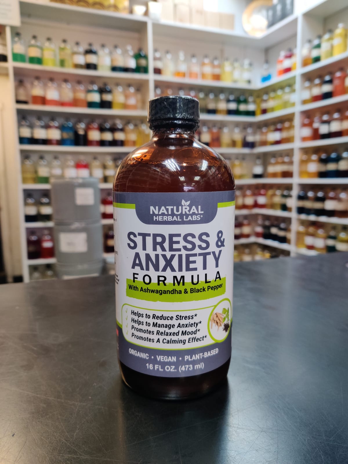 STRESS & ANXIETY FORMULA | NATURAL HERBAL LABS