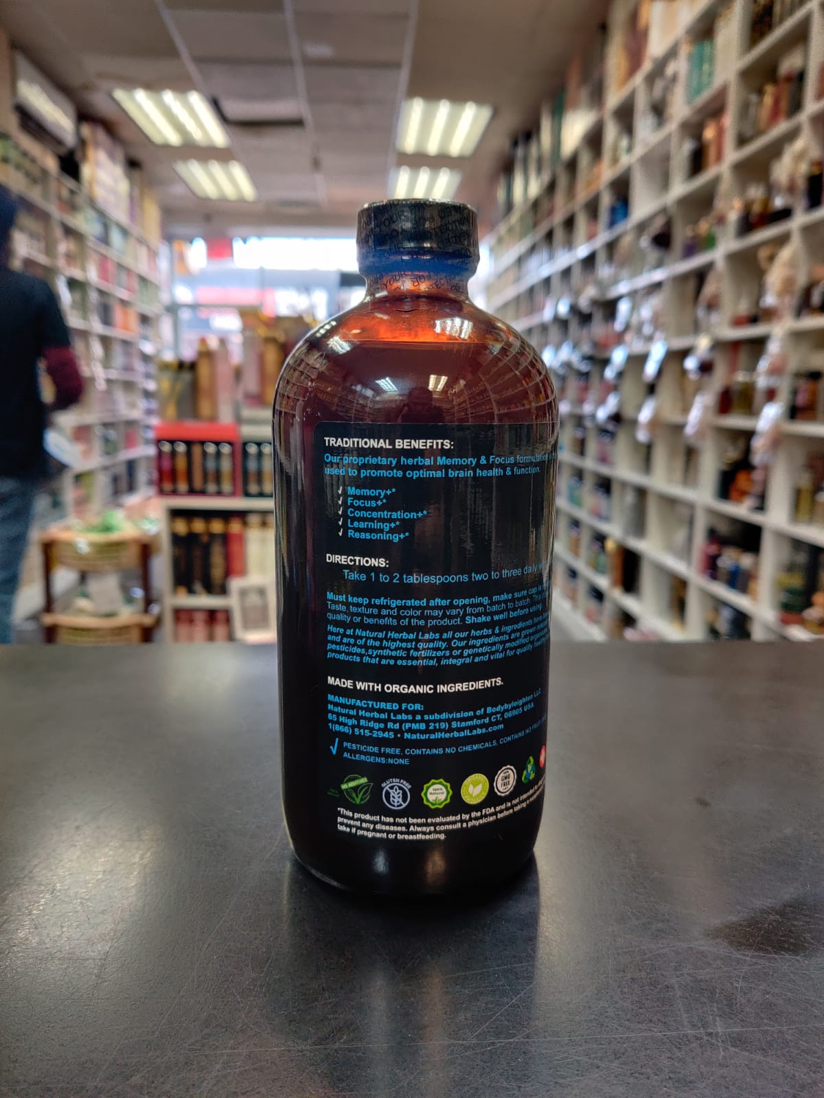 MEMORY & FOCUS BRAIN HEALTH | NATURAL HERBAL LABS