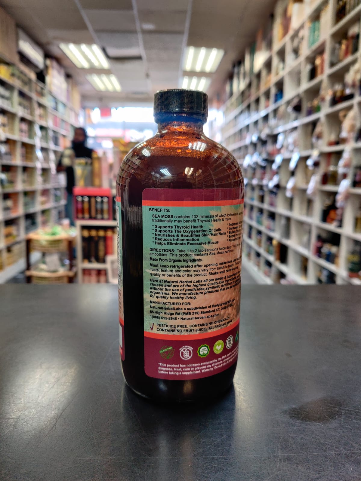 LIQUID SEA MOSS | NATURAL HERBAL LABS