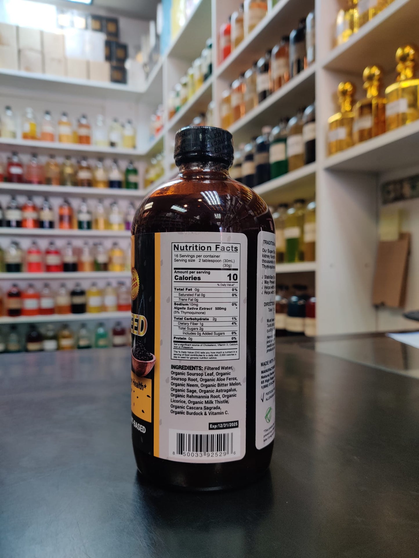 SUPER BLACK SEED BITTERS | NATURAL HERBAL LABS