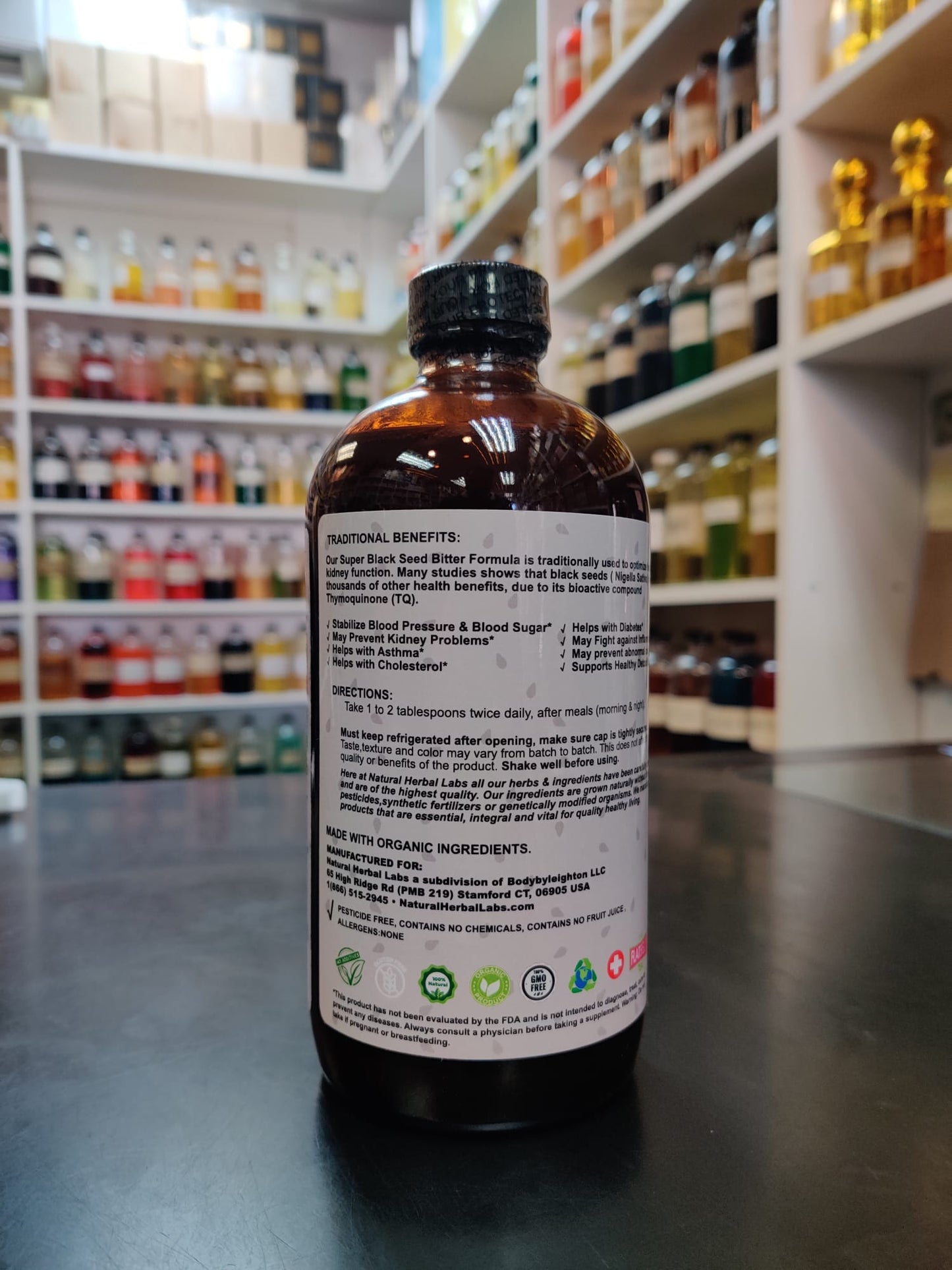 SUPER BLACK SEED BITTERS | NATURAL HERBAL LABS