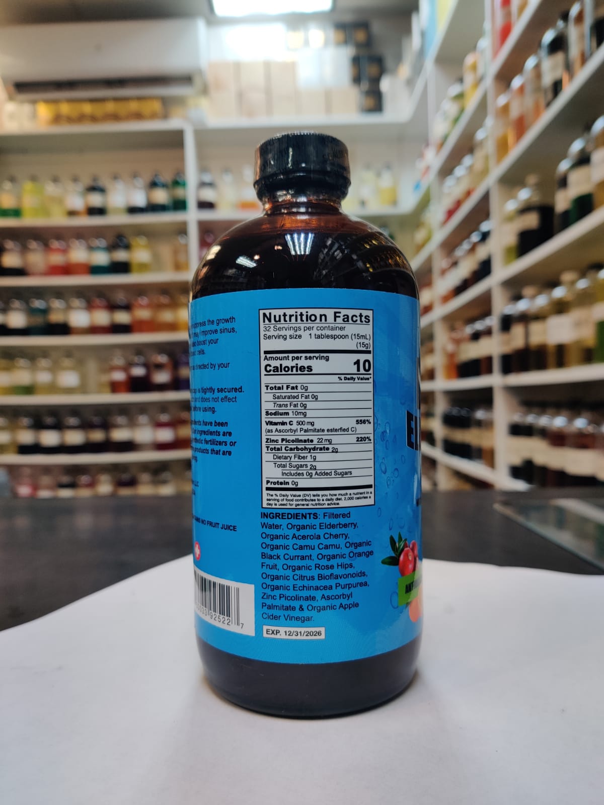 LIQUID ELDERBERRY BLEND | NATURAL HERBAL LABS