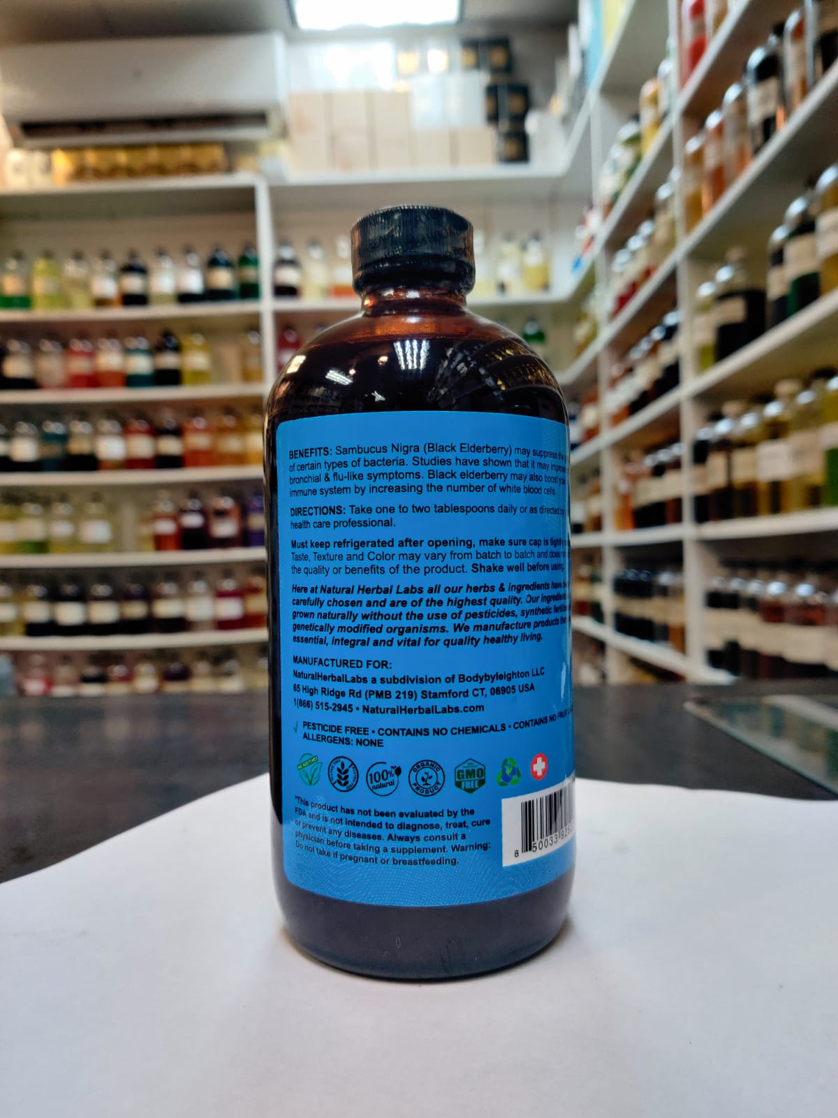 LIQUID ELDERBERRY BLEND | NATURAL HERBAL LABS
