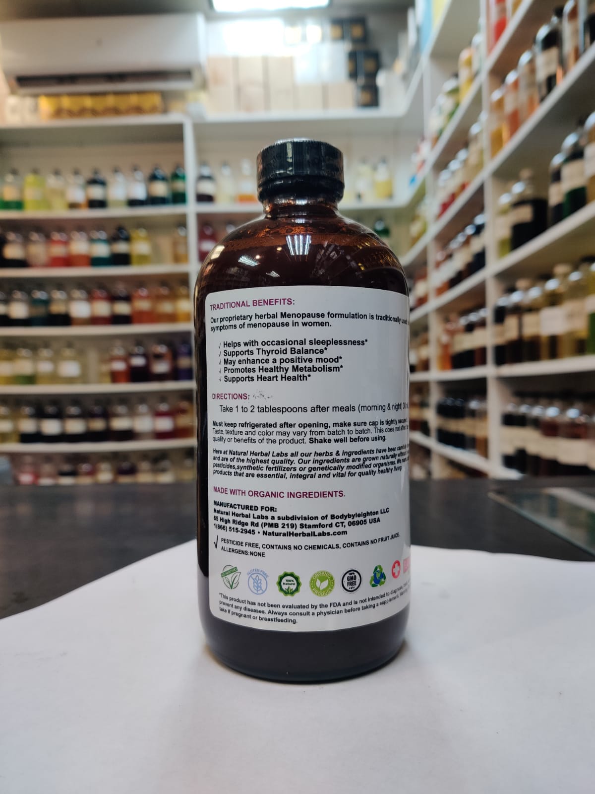 MENOPAUSE FORMULA | NATURAL HERBAL LABS