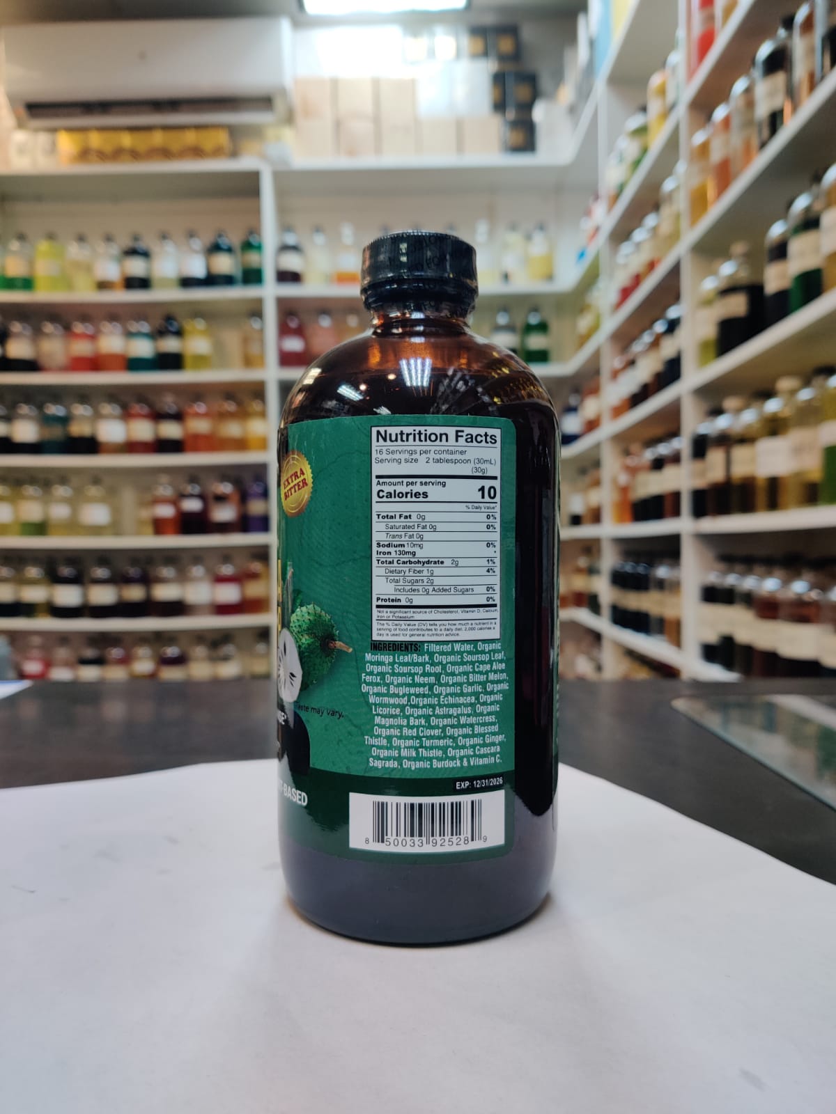 SUPER MORINGA SOURSOP BITTERS | NATURAL HERBAL LABS