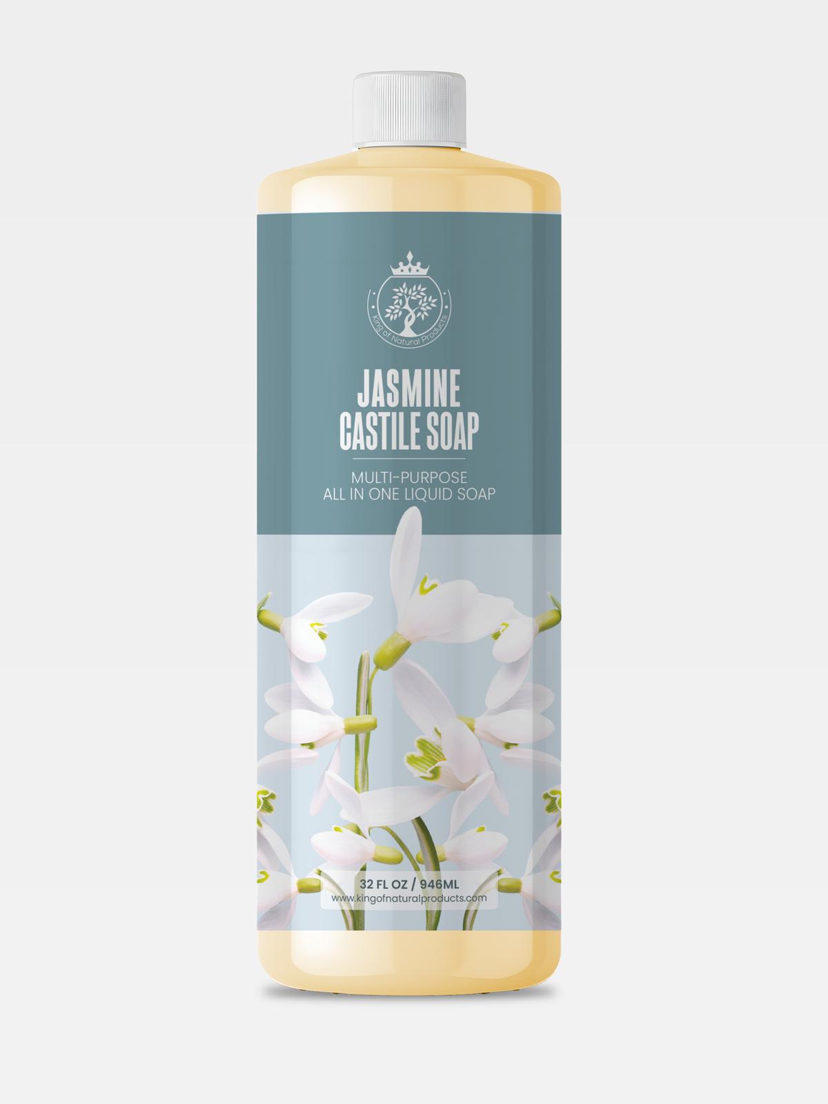 JASMINE CASTILE SOAP | 32 OZ | KING OF NATURAL PRODUCTS