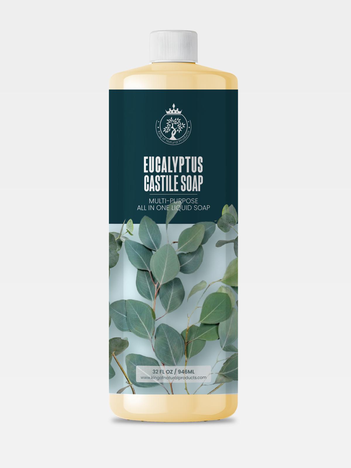 EUCALYPTUS CASTILE SOAP | 32 OZ | KING OF NATURAL PRODUCTS