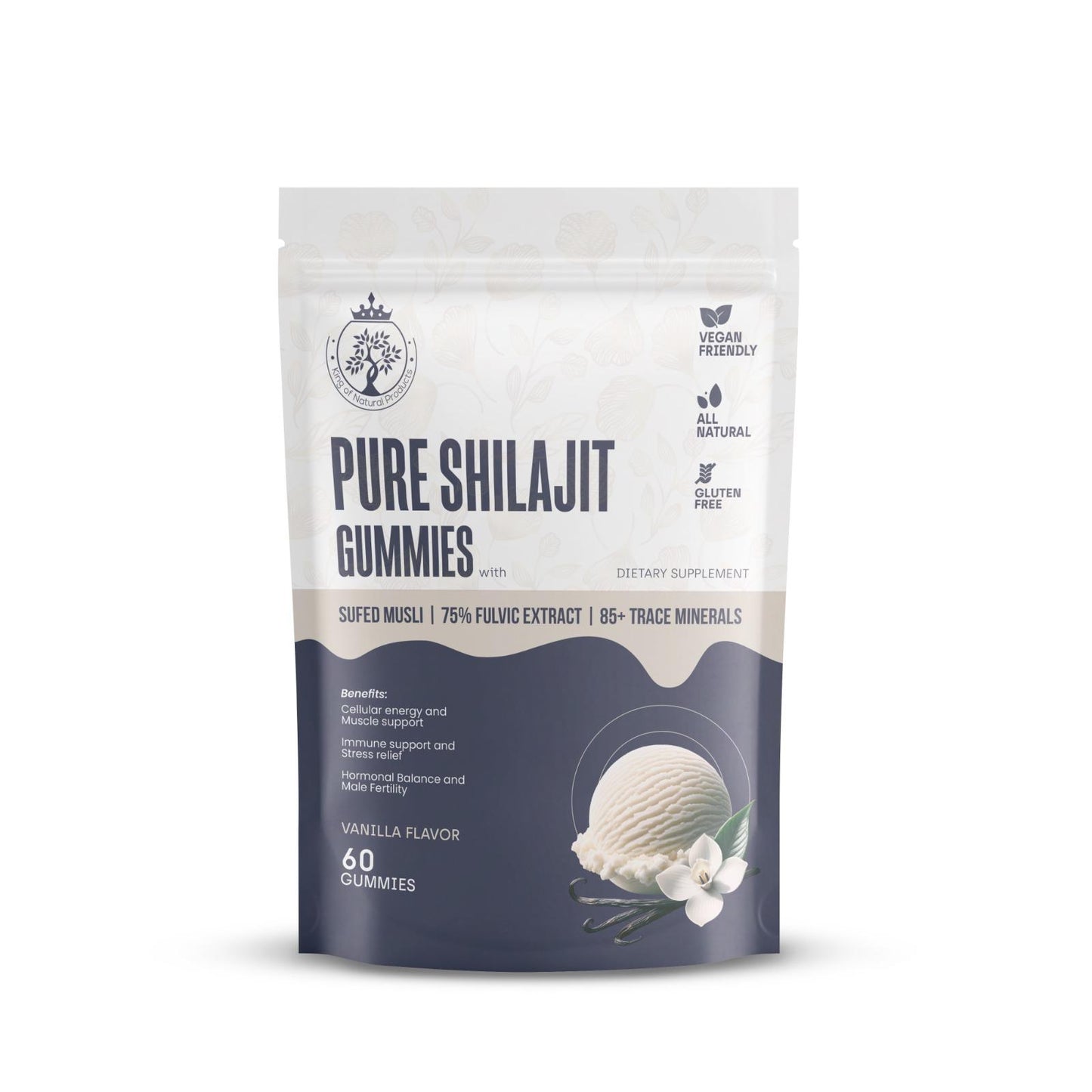 PURE SHILAJIT | GUMMIES | DIATARY SUPPLEMENT | 100% ORGANIC