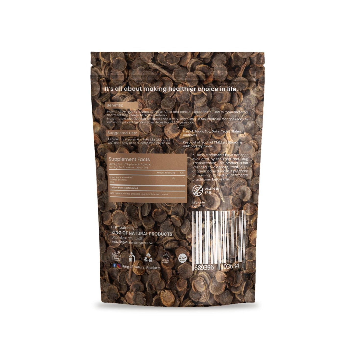 MARSHMALLOW POWDER | 100% Natural