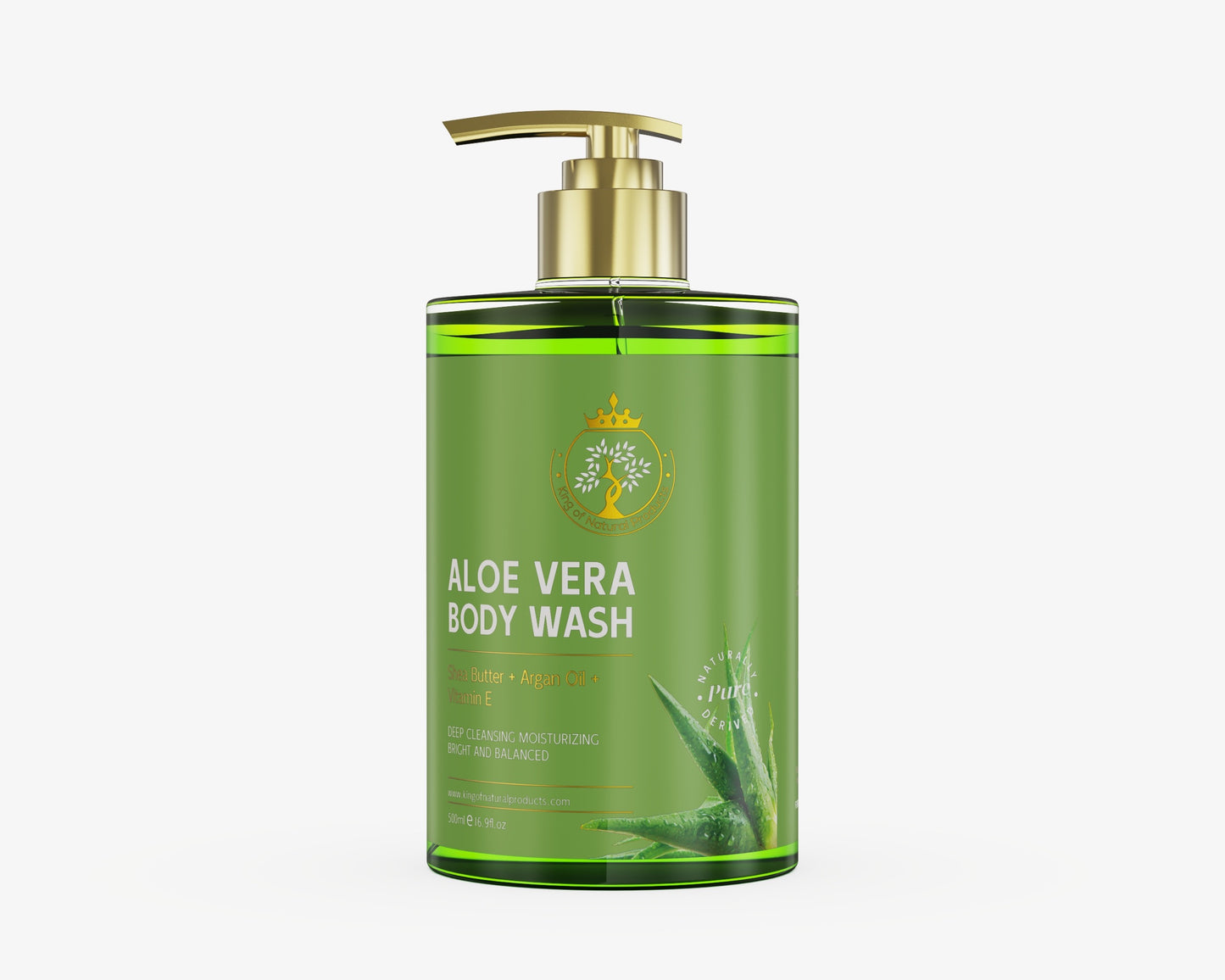ALOE VERA BODY WASH | 100% ORGANIC | KING OF NATURAL PRODUCTS