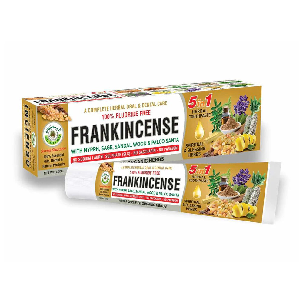 FRANKINCENSE TOOTHPASTE | 100% ORGANIC | AL-RIYAN