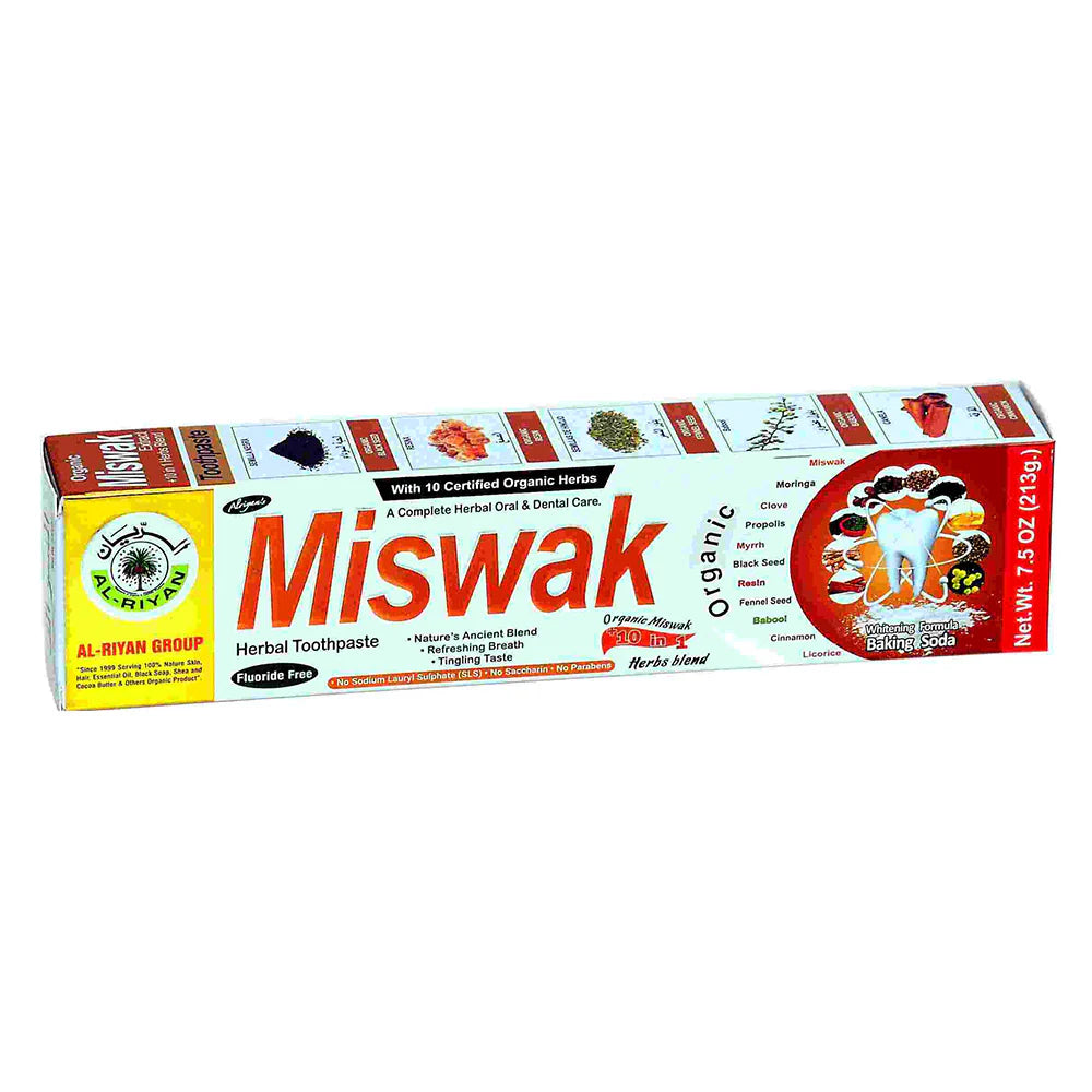 MISWAK TOOTHPASTE | 100% ORGANIC |AL-RIYAN