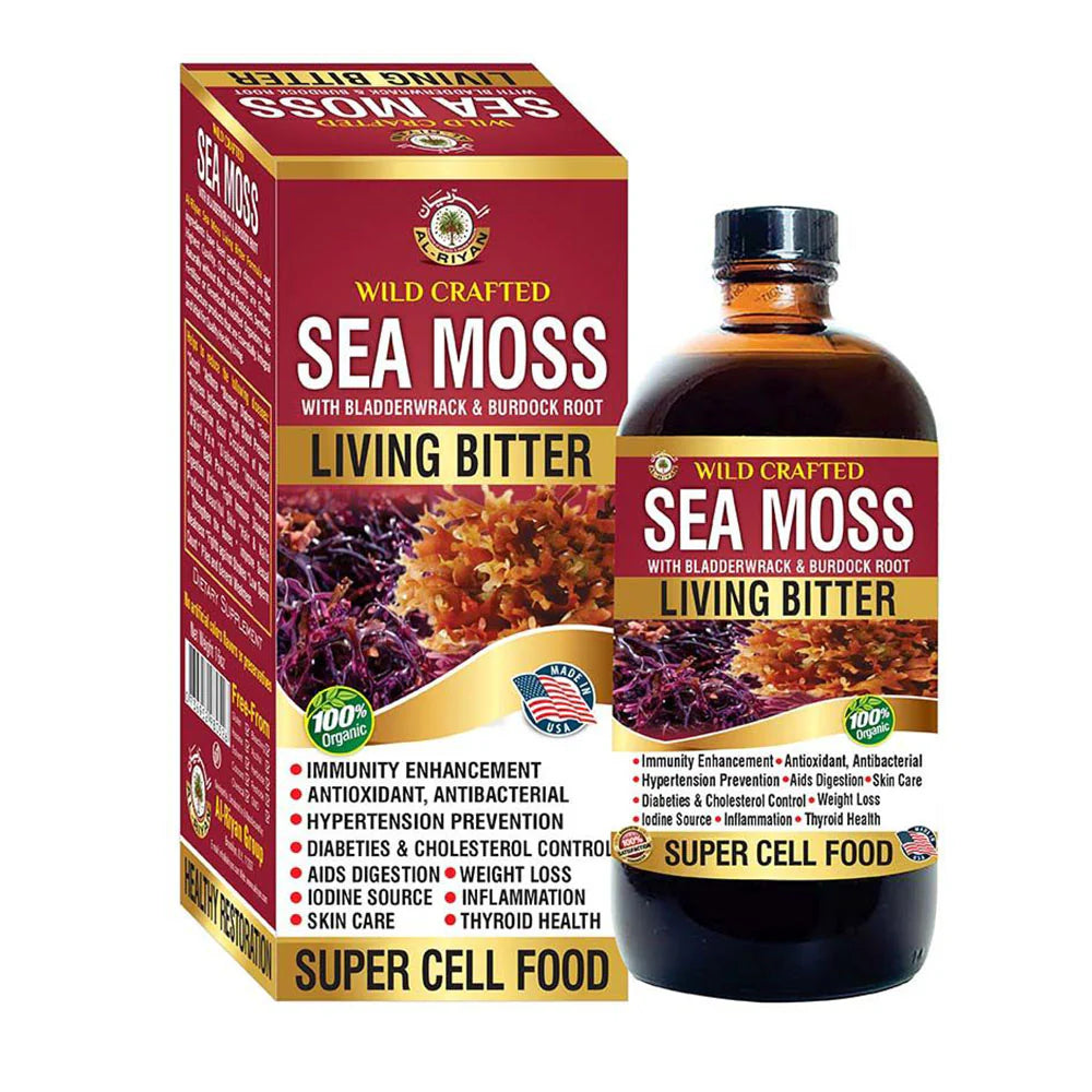 ORGANIC SEA MOSS LIVING BITTER | AL RIYAN