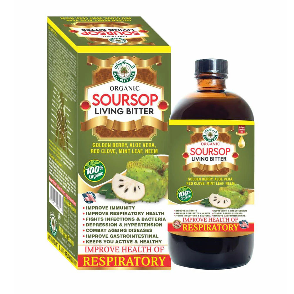 ORGANIC SOURSOP LIVING BITTER | AL RIYAN