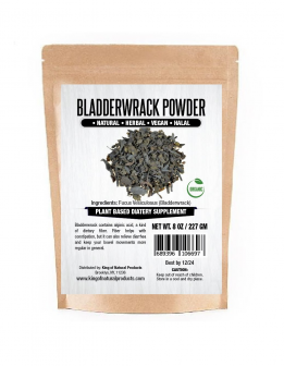 BLADDERWRACK ROOT POWDER - NATURAL - HERBAL - VEGAN - HALAL. PLANT BASED DIATERY SUPPLEMENT.