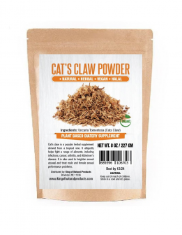 CAT'S CLAW POWDER - NATURAL - HERBAL - VEGAN - HALAL. PLANT BASED DIATERY SUPPLEMENT.