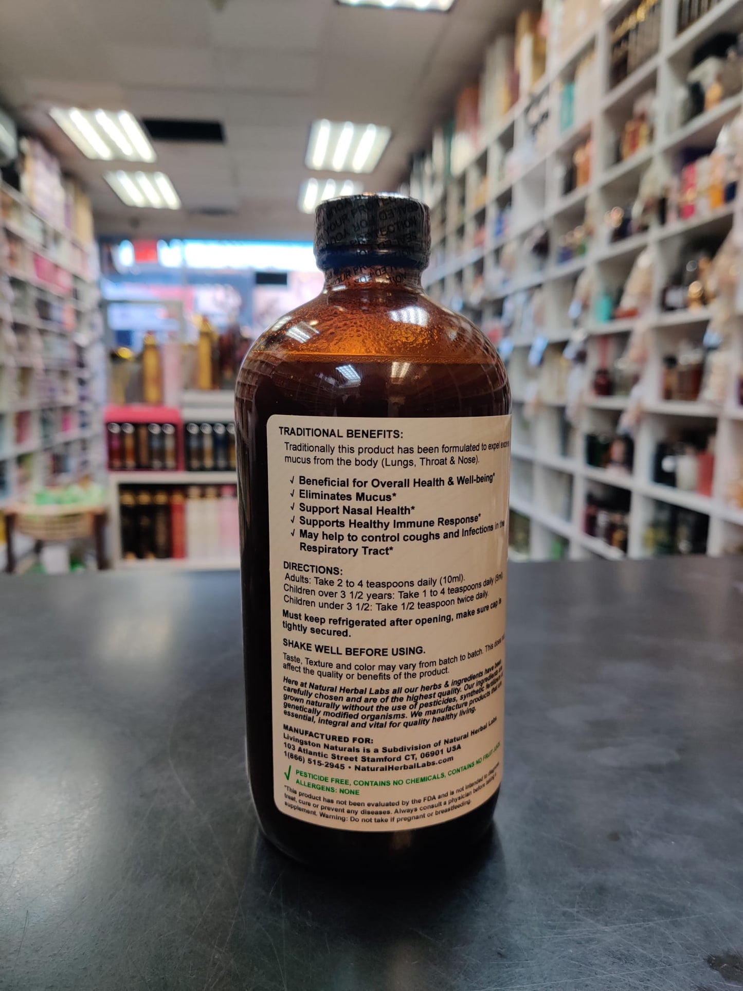 MUCUS FORMULA | NATURAL HERBAL LABS
