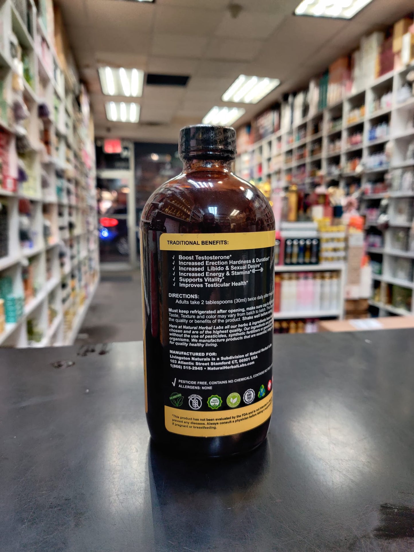LIQUID TONKAT ALI | 200:1 | NATURAL HERBAL LABS