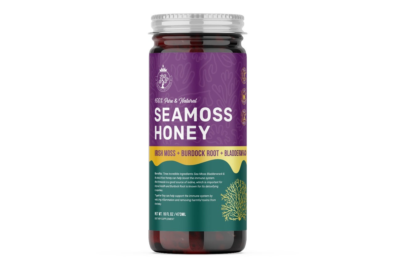 100% Pure & Natural SEAMOSS HONEY