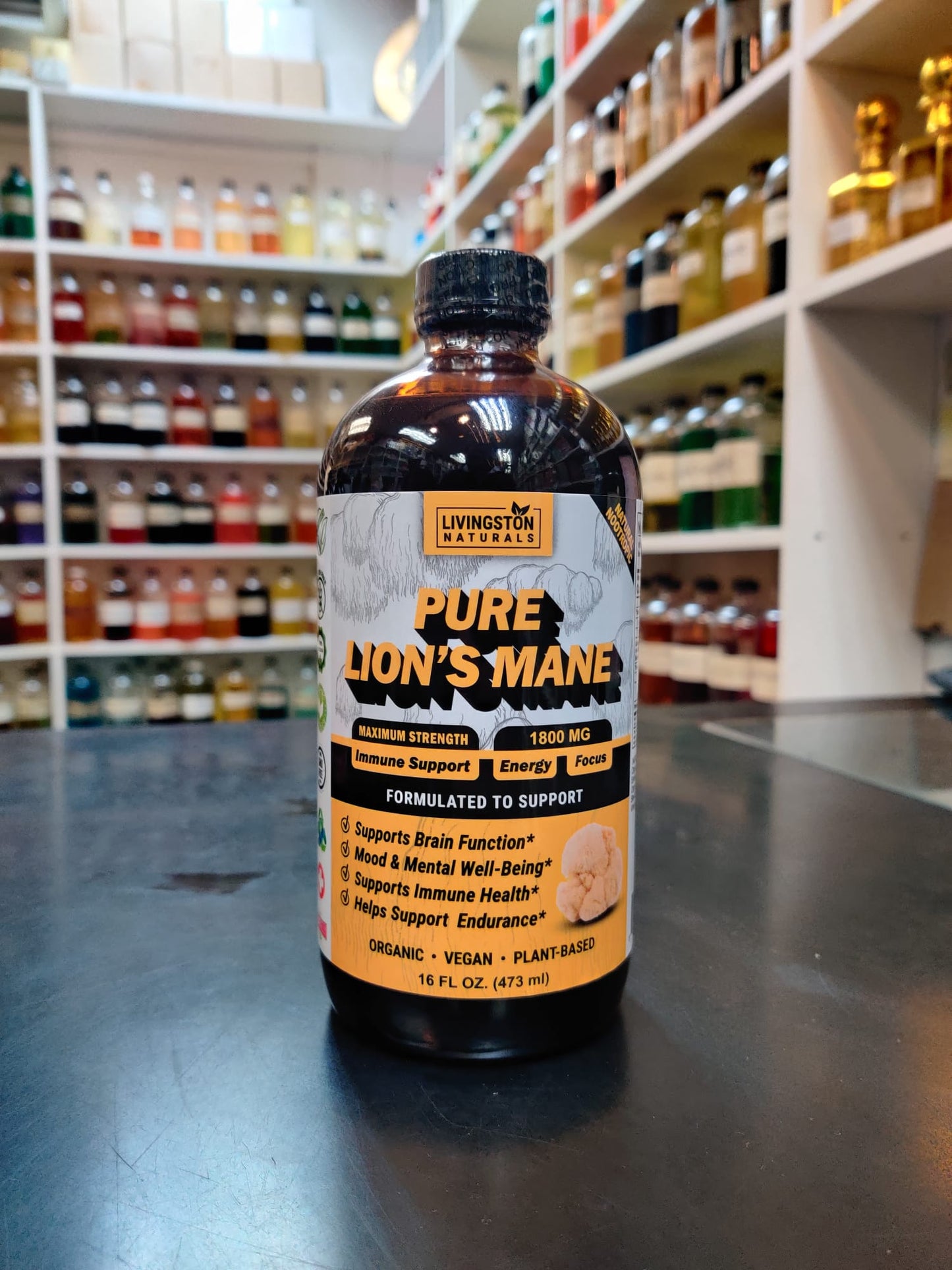 PURE LION'S MANE | NATURAL HERBAL LABS