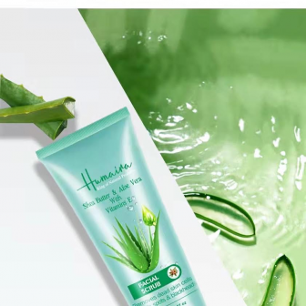 SHEA BUTTER & ALOE VERA WITH VITAMIN- E FACIAL SCRUB