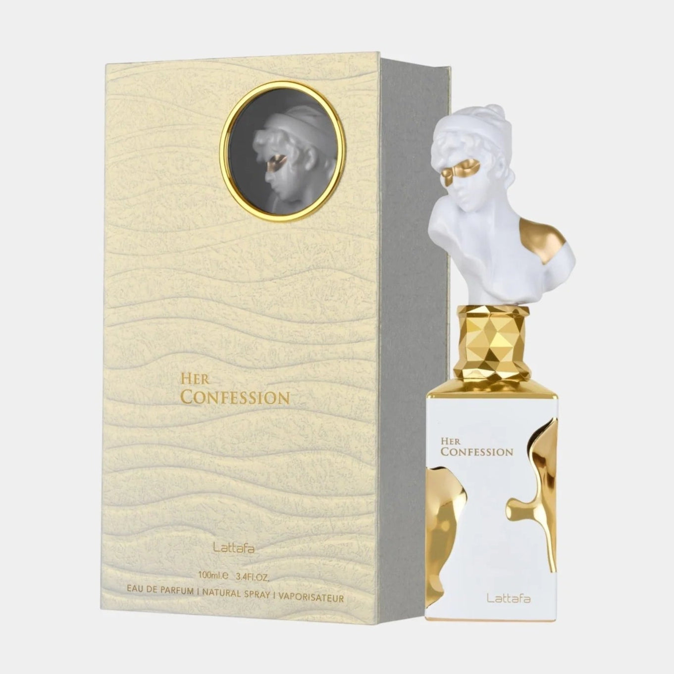 HER CONFESSION | LATTAFA | 3.4 OZ EAU DE PERFUME | MADE IN U.A.E
