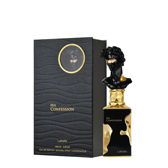HIS CONFESSION | LATTAFA | 3.4 OZ EAU DE PERFUME | MADE IN U.A.E